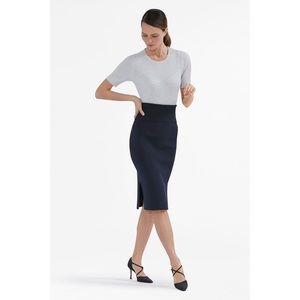 MMLaFleur Harlem Skirt in Navy — NWOT